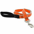 Lupine Pet Lupine  1 x 6 ft. Diamond Dog Leash, Orange 107759